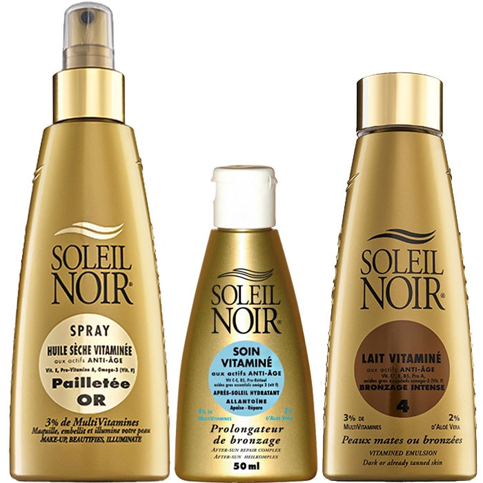 Routine solaire vitaminée - 04 Bronzage intense - 3 produits