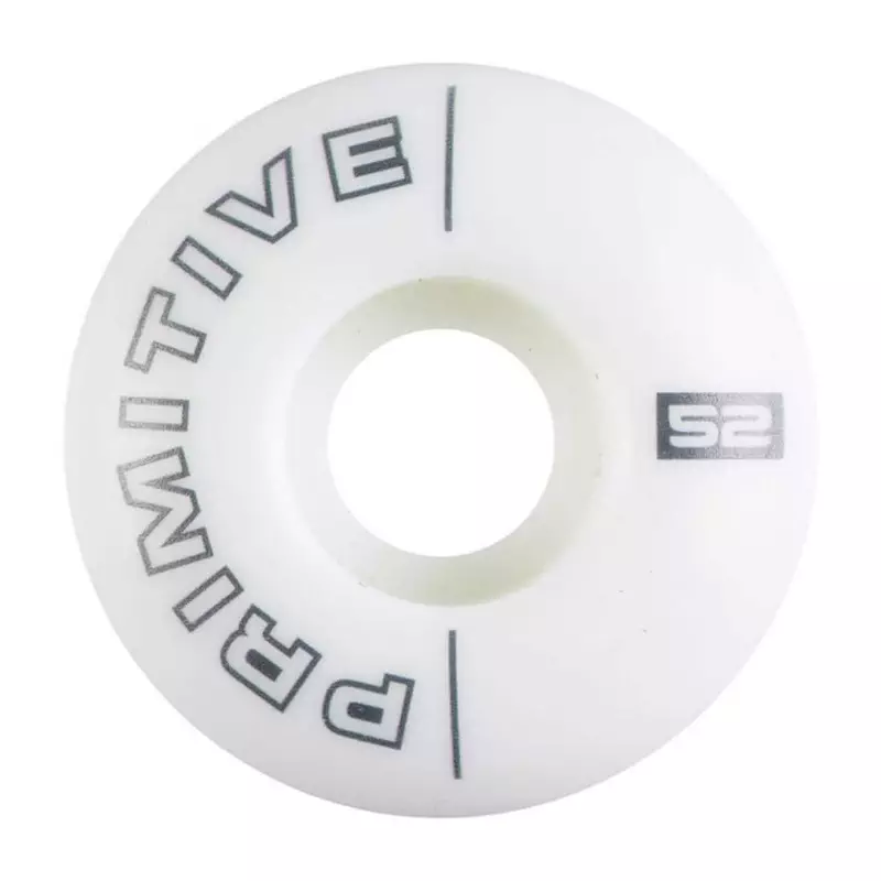 Roues skate PRIMITIVE (x4) Rodriguez Cycl Blanc 52mm