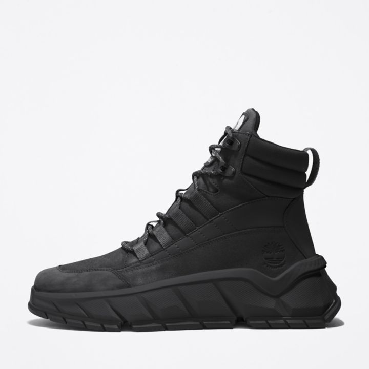Bota Timberland Turbo Trainer masculina na cor preta.