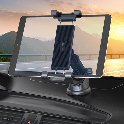 Accezz - Tablet Houder Auto - Zwart - Verstelbaar - Universeel