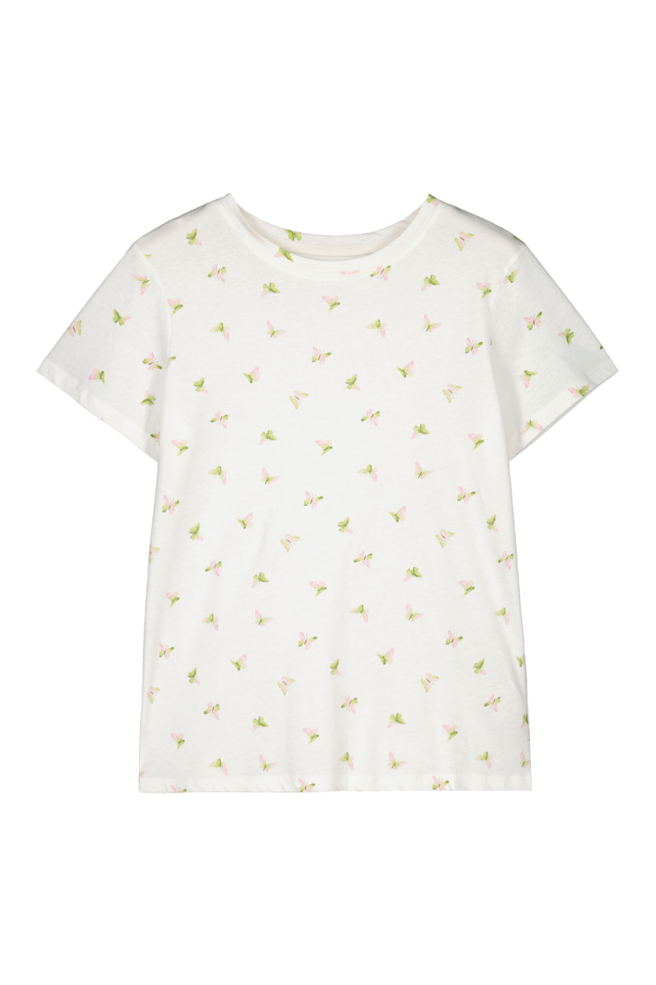 Camiseta com estampa pequena