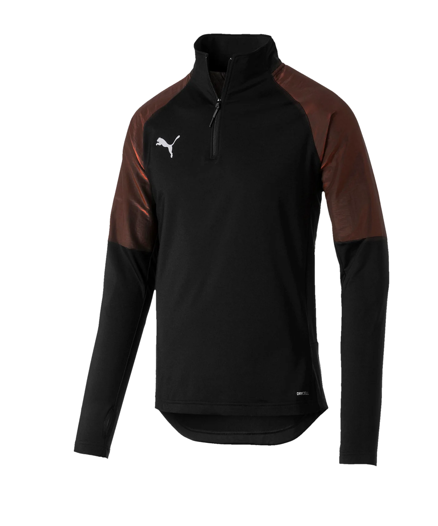 PUMA ftblNXT 1/4 Zip Top Schwarz Rot F01