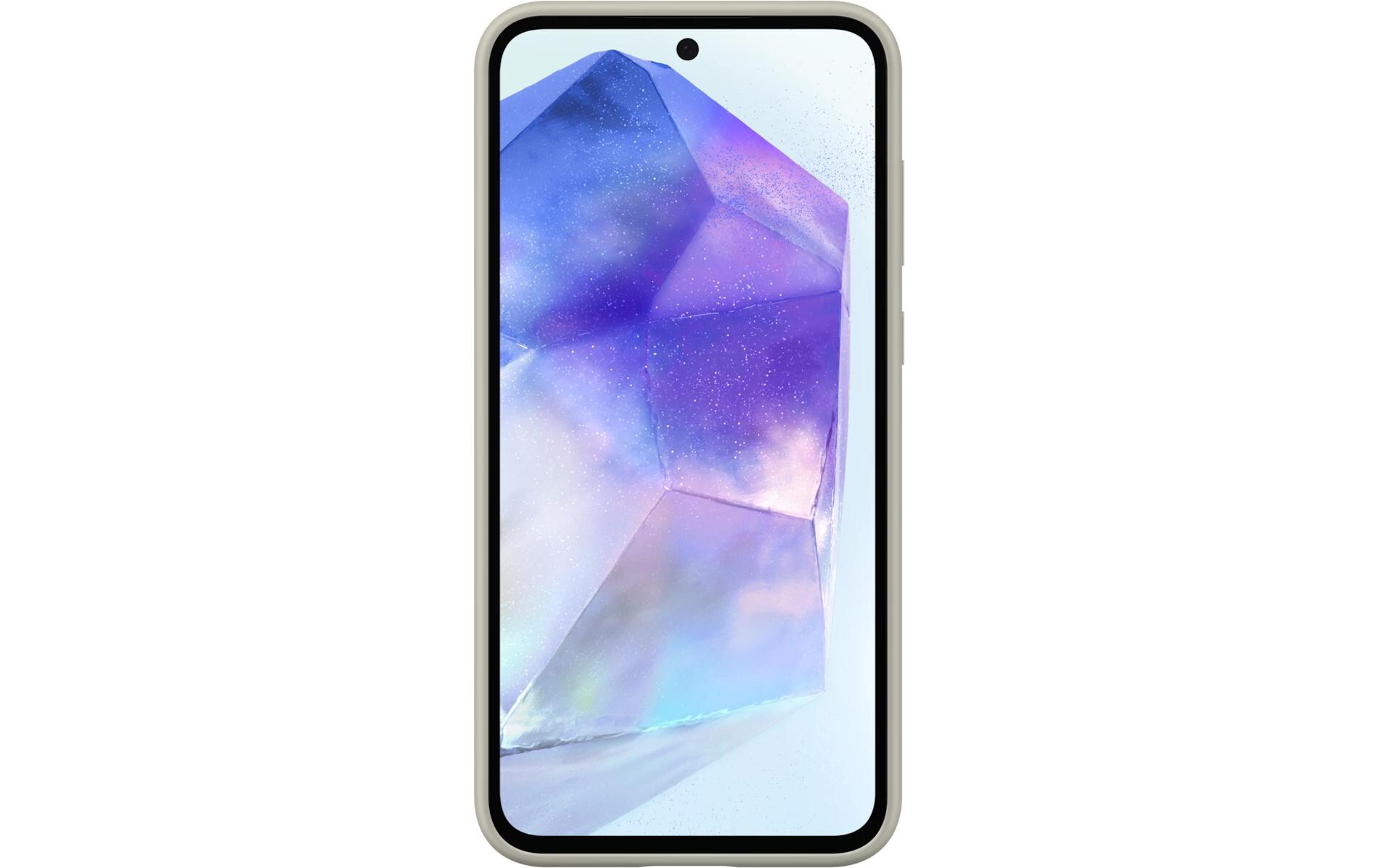 Back Cover Standing Grip Galaxy Galaxy A55 5G GrauSchutzhülle mit Standfunktion für das Samsung Galaxy A55 5G