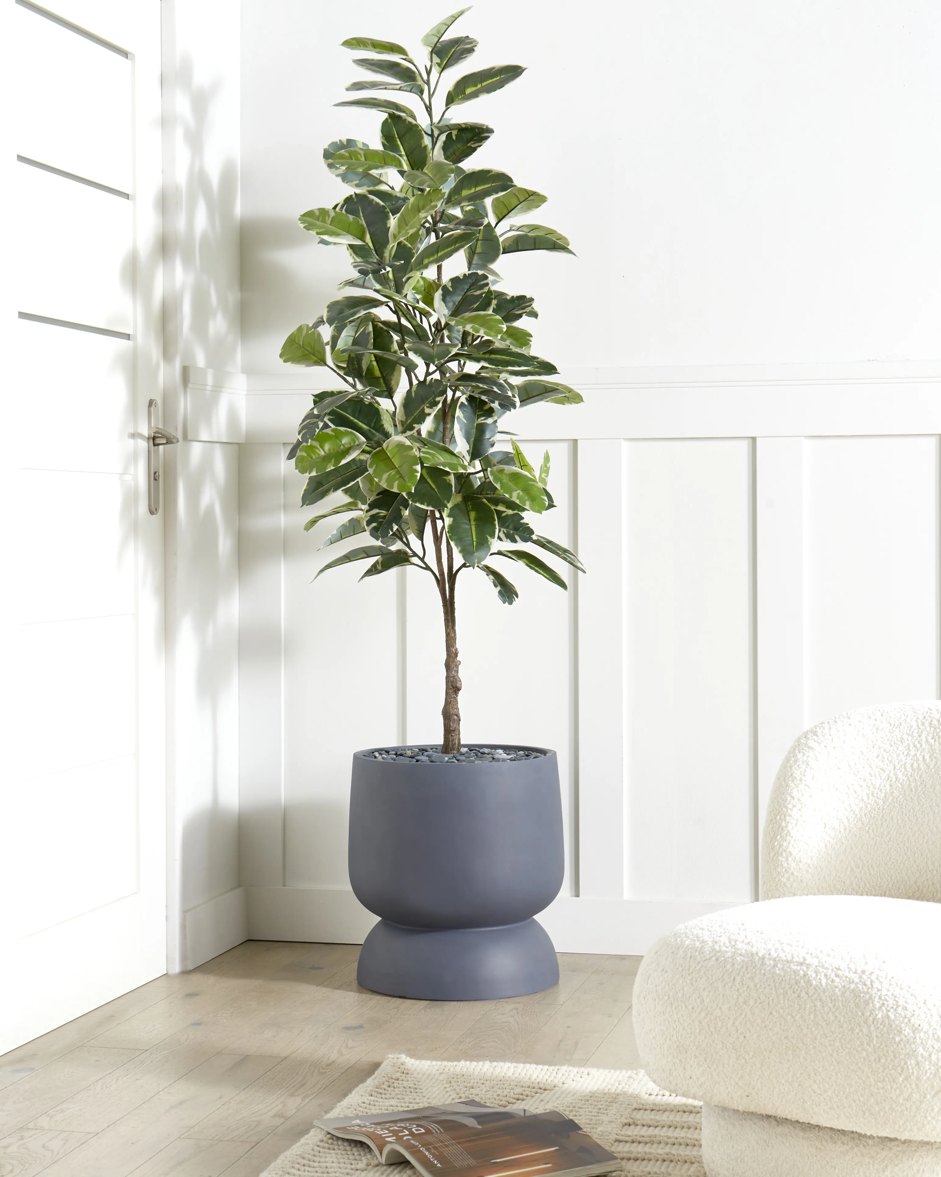 Bloempot ARAUCARIA 42 cm Grijs