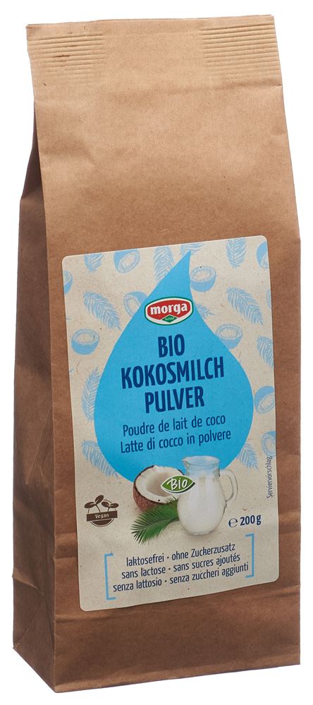 MORGA Kokosmilchpulver Plv Bio Btl 200 g