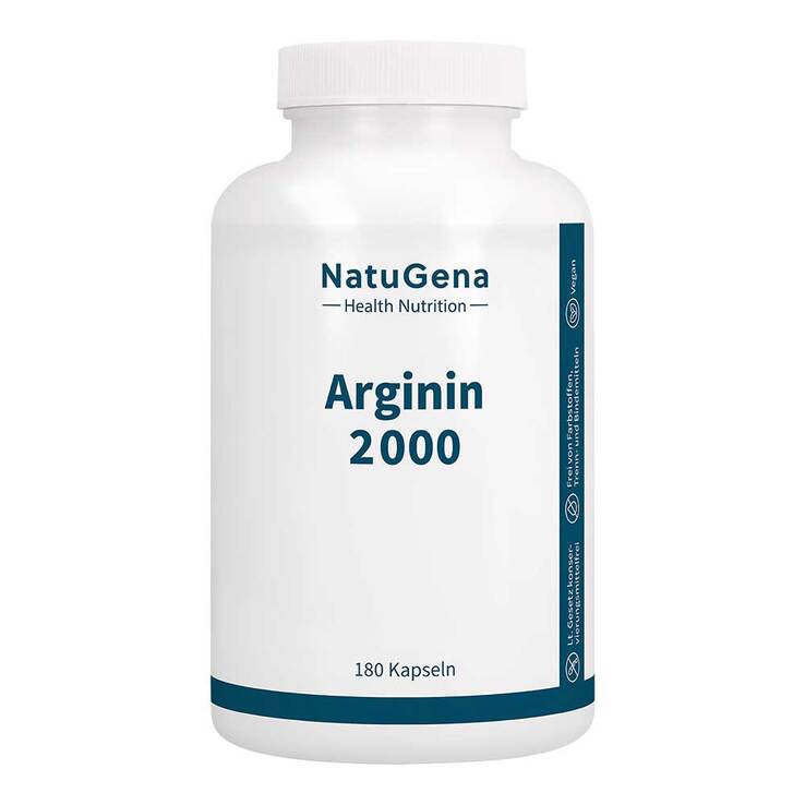 Arginin 2000 Pulver, 180 St