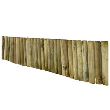 Borderrol grenen hout met uitspoeldoek 180 x 30 cm
