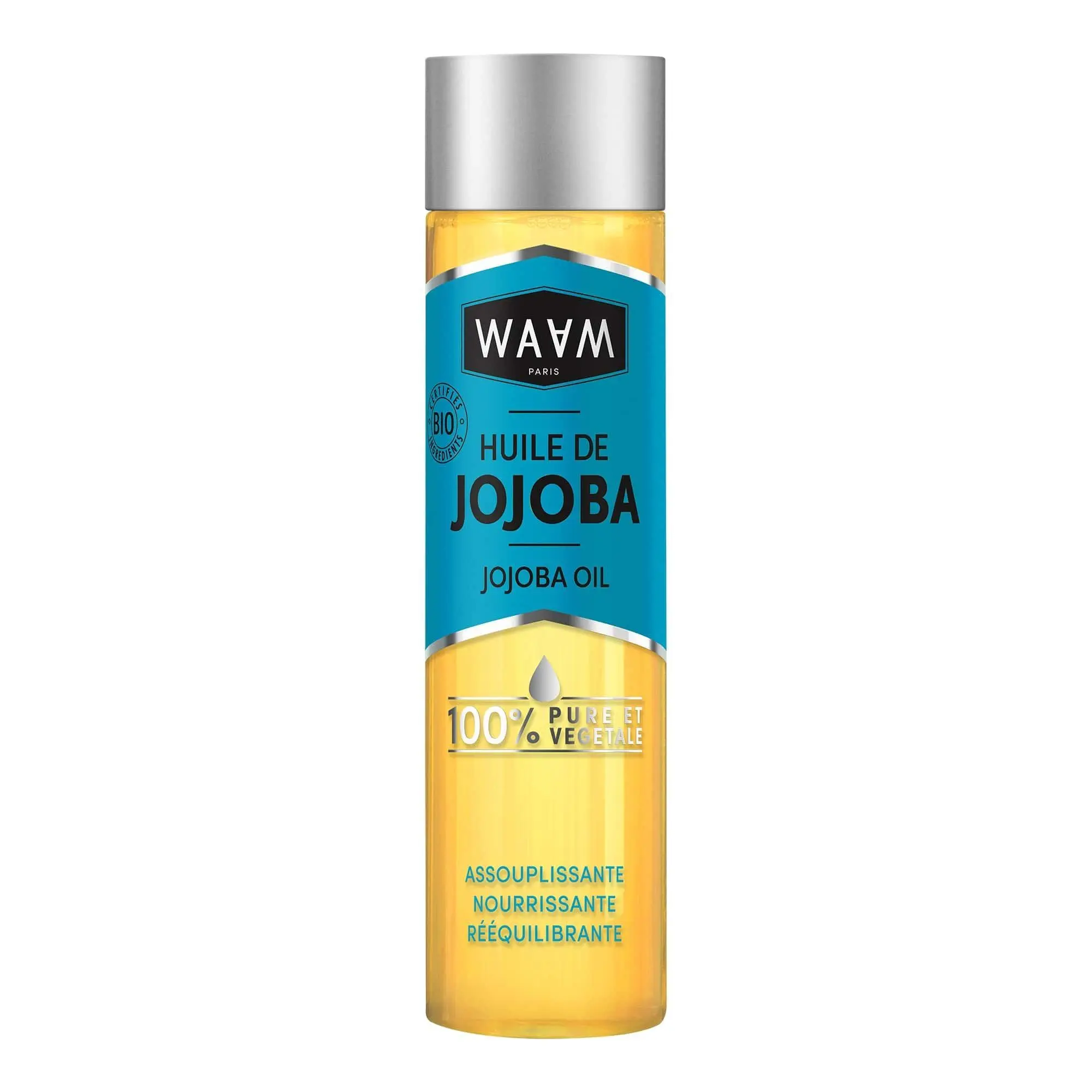 Waam - HUILE JOJOBA Visage, Corps et Cheveux- Huile