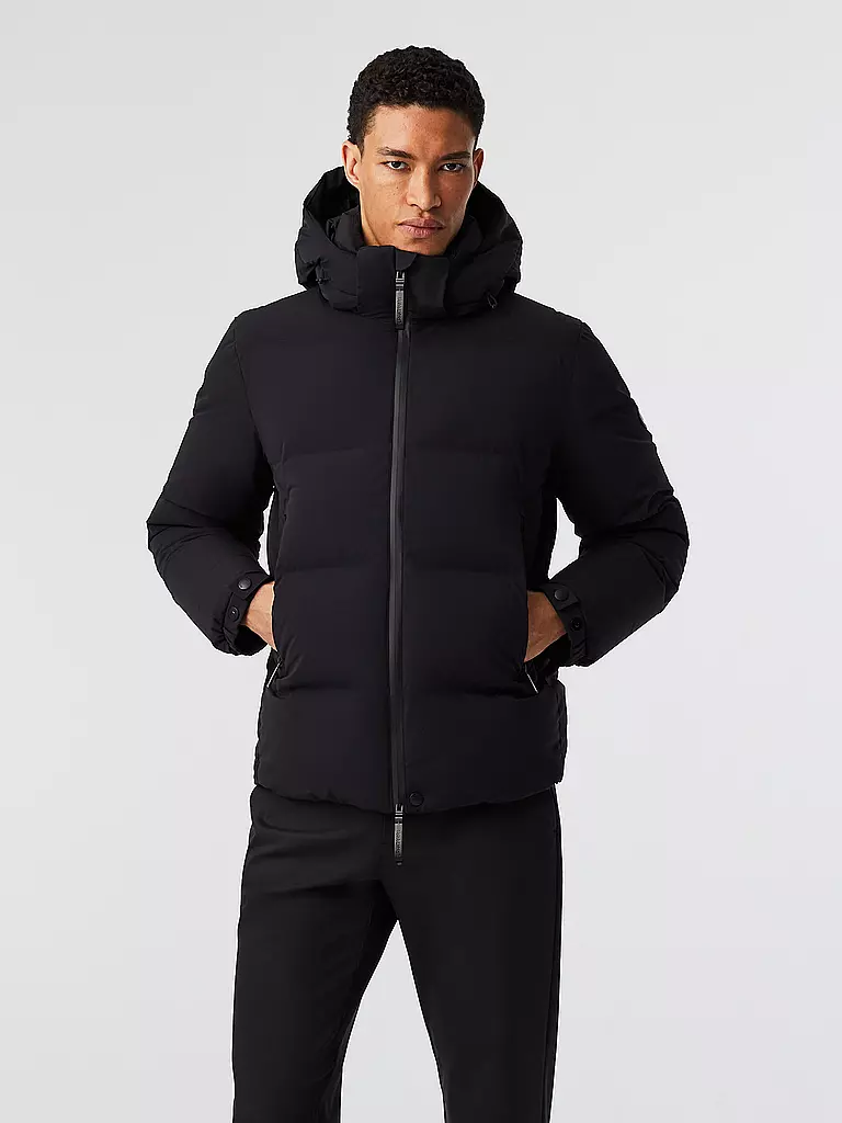 ALPHATAURI Daunensteppjacke ODORU schwarz
