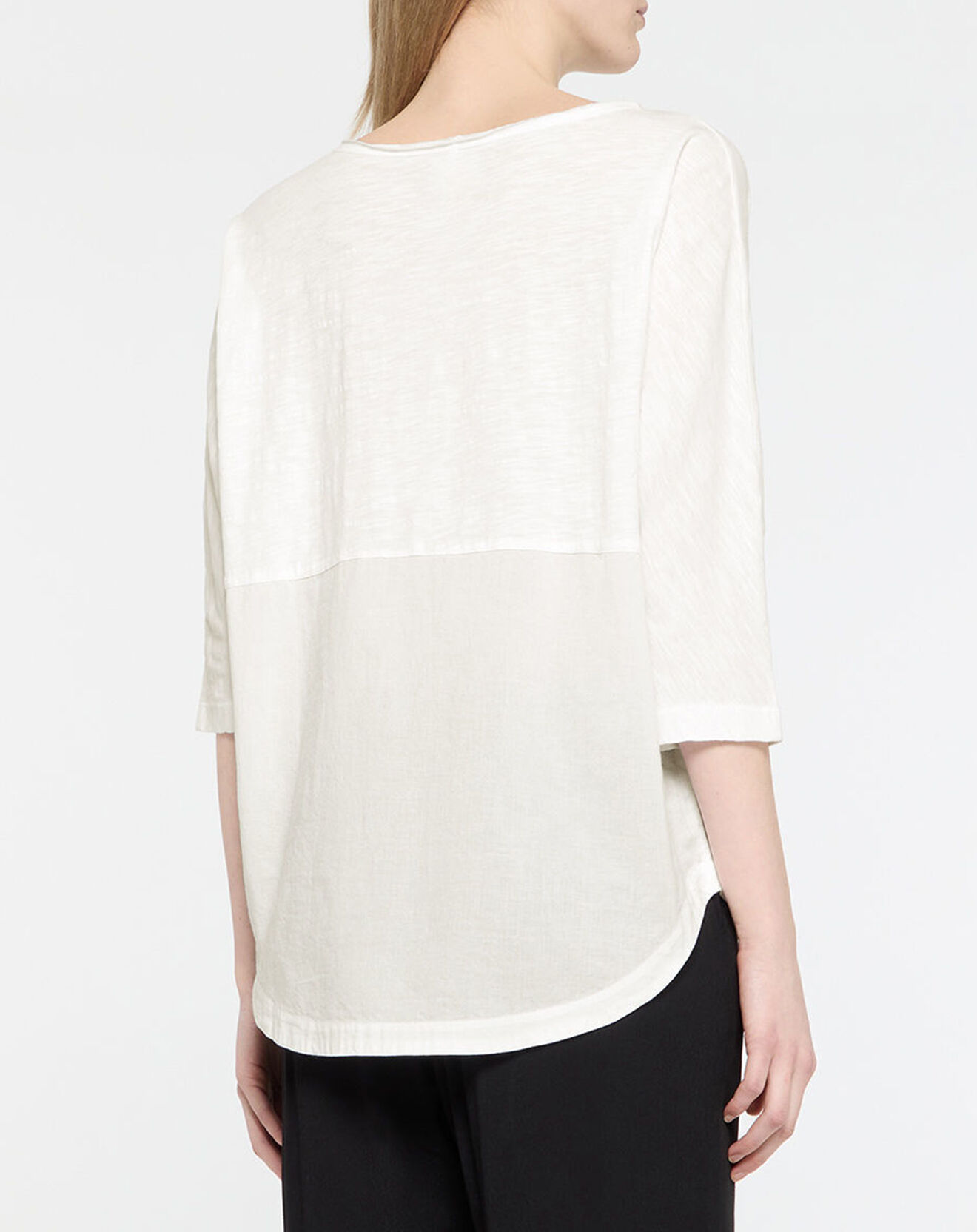 Yerse Top 100% Coton Biologique O-Avoca blanc