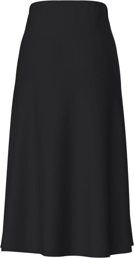 Pieces PCFRANAN HW MIDI SKIRT Sort