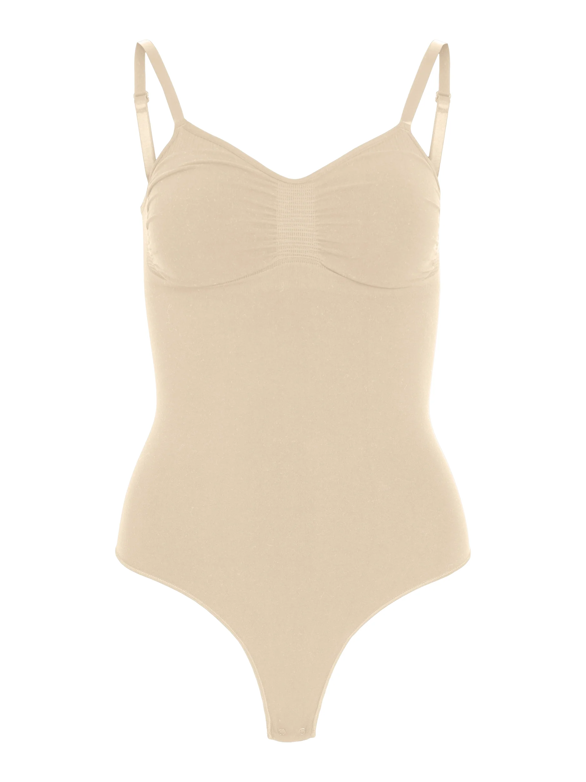 Vila  Vimacie Seamless Singlet shapewear body - Cuban Sand