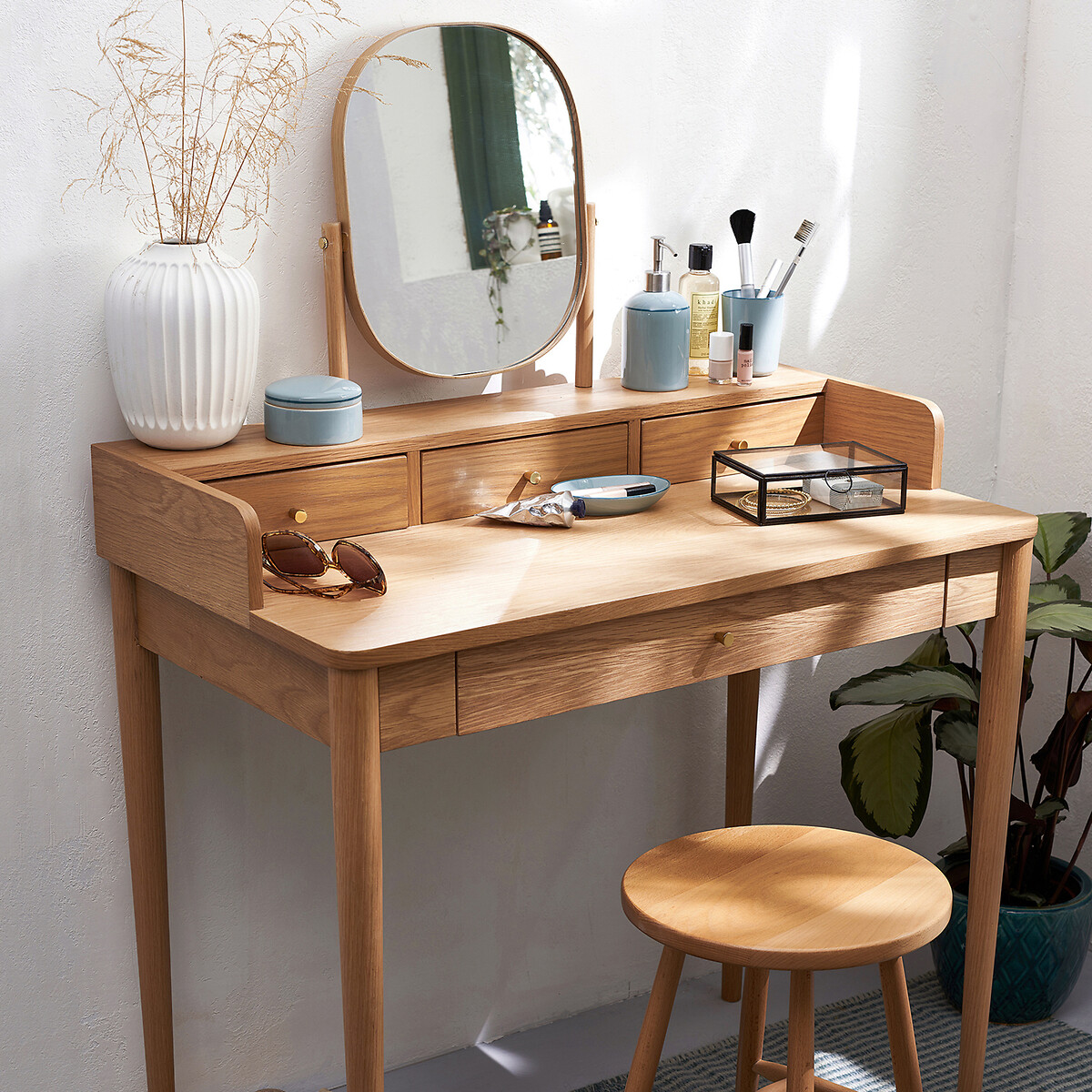 LA REDOUTE INTERIEURS<br>Toucador com espelho, Lussan