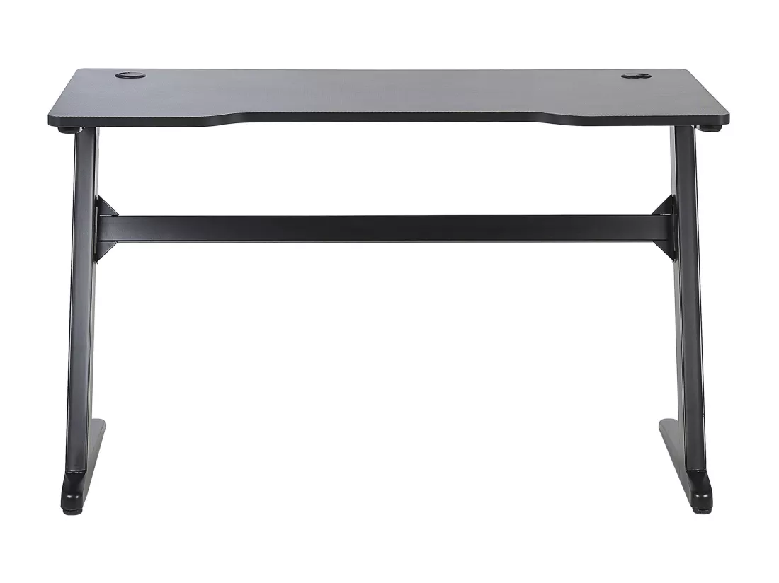 Bureau gamer éclairage LED 120 x 60 cm noir DARFUR
