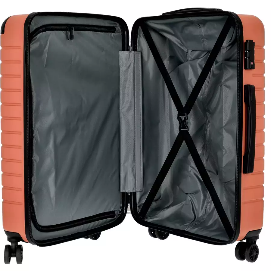 Somko Line - 4-Rollen-Trolley M 67 cm coral