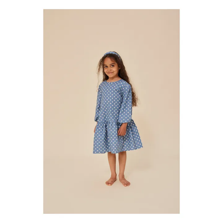 Konges Sløjd Robe Vida Coton Bio | Bleu