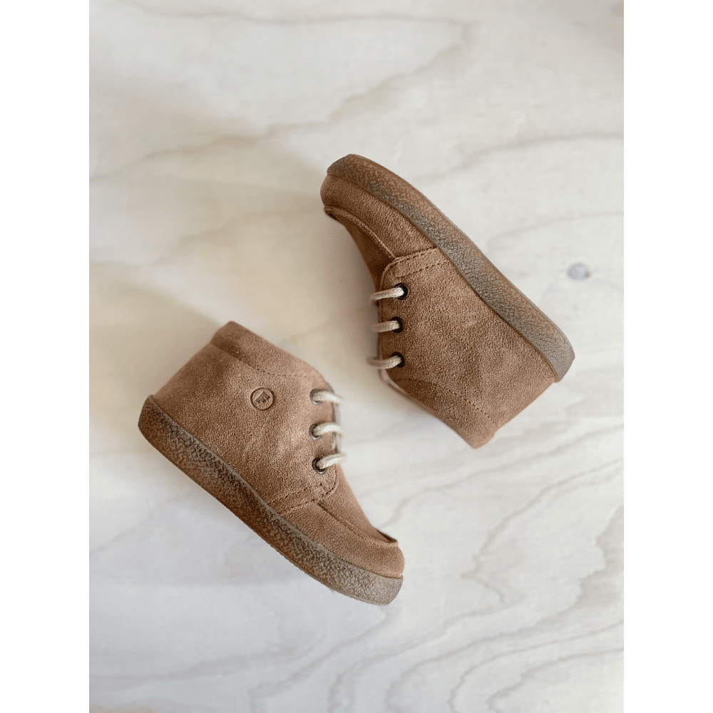 Falcotto - Stapschoentje - Suede Brown Sand