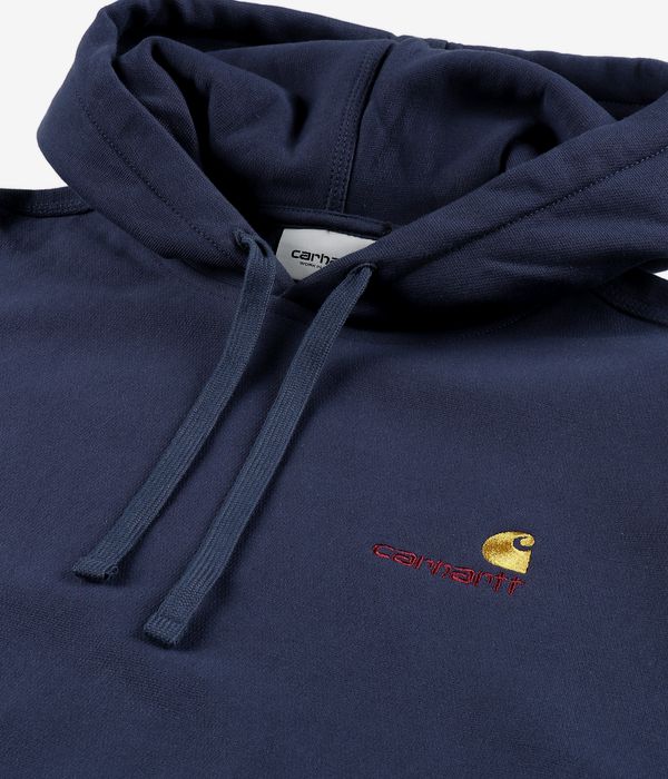 Carhartt WIP American Script Hoodie (air force blue)