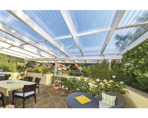 Gutta Acryl Holle Kamerplaat/Dubbelwandige Plaat Panorama 96-16 helder 3500 mm x 980 mm x 16 mm