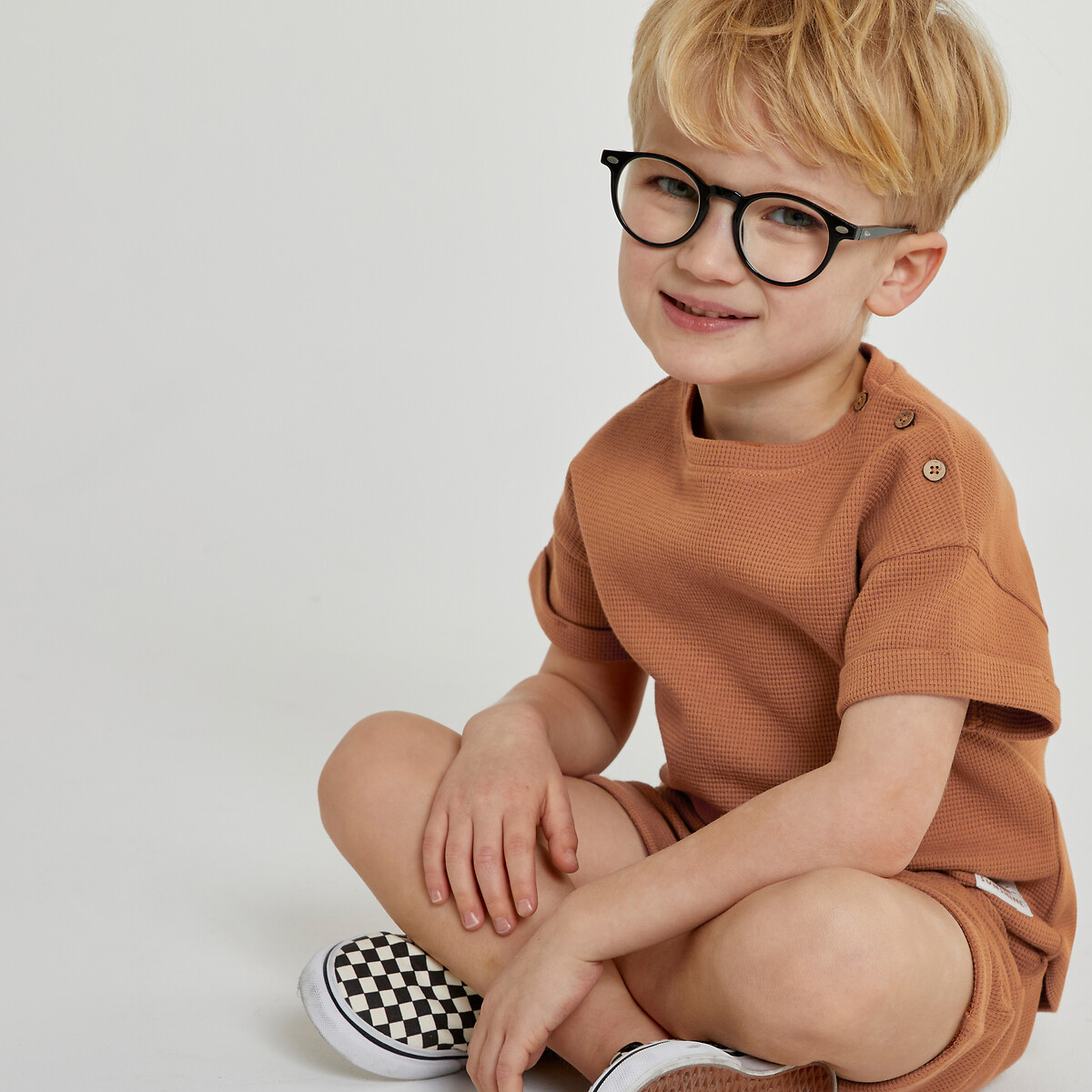 COLEÇÃO LA REDOUTE<br>Conjunto de camiseta e shorts