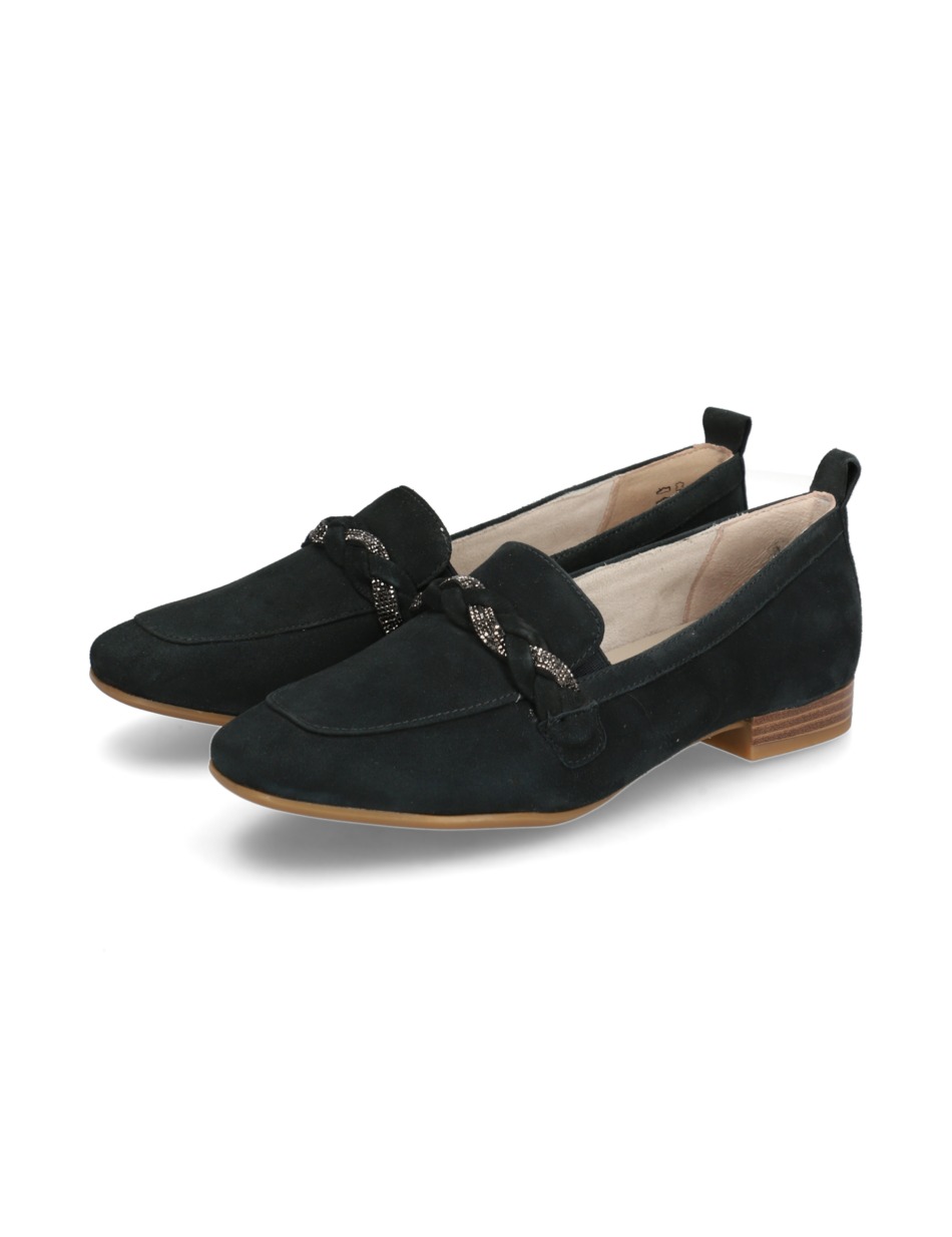 Veloursleder Slipper klassisch