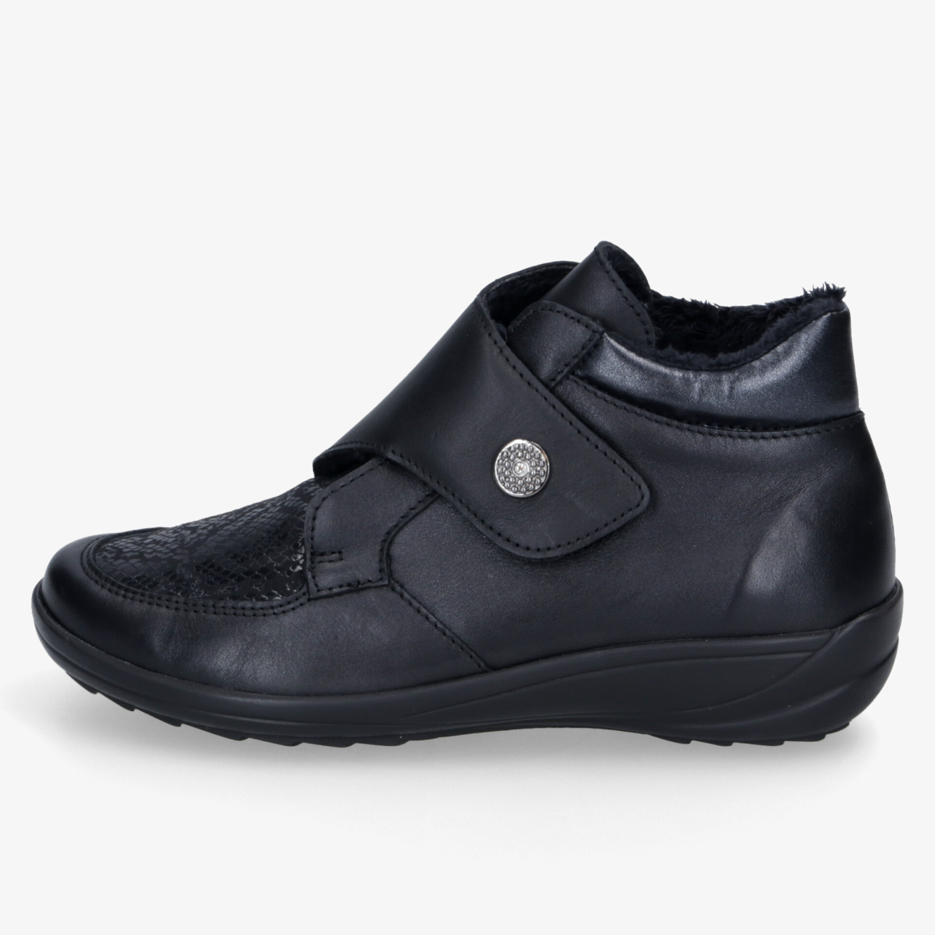 COMFINO Damen Stiefeletten schwarz