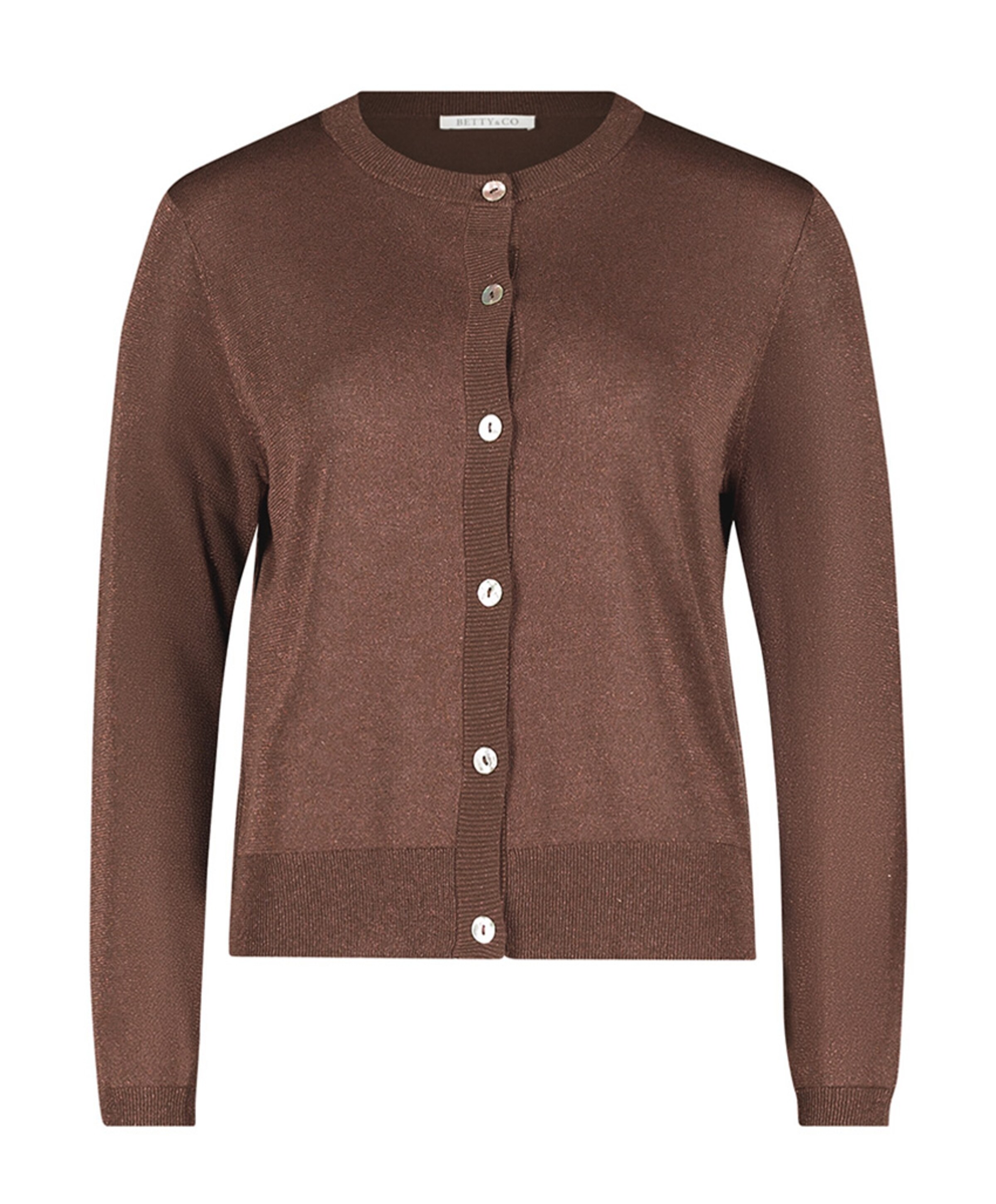 Betty en Co Dames vest bruin