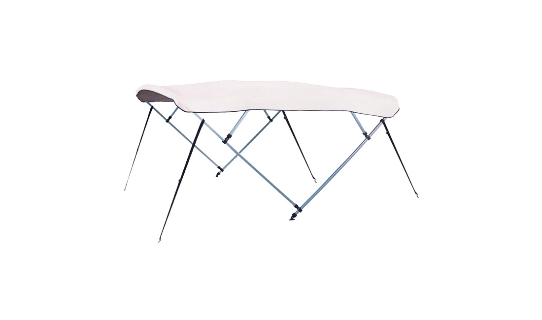 Bimini top 3-arm alu. rør Ø25mm hvid