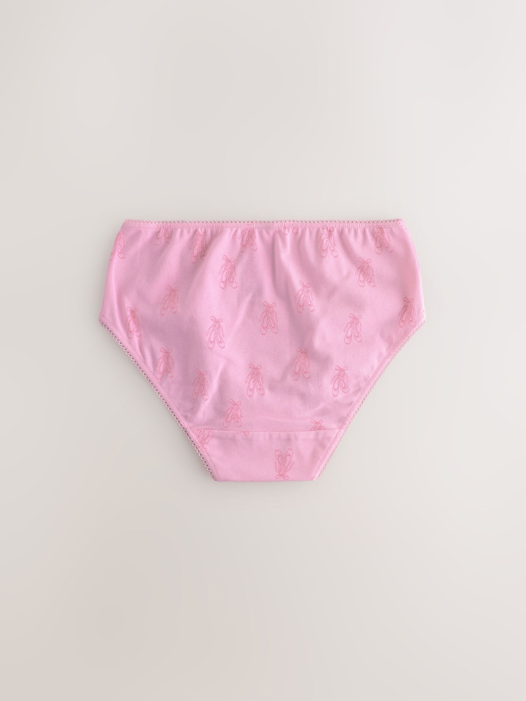 Roze ballerina - Verpakking van 7 onderbroeken (1,5-12 jr)