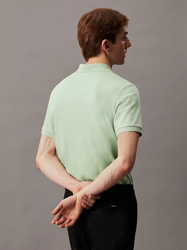 Camisa polo de corte justo