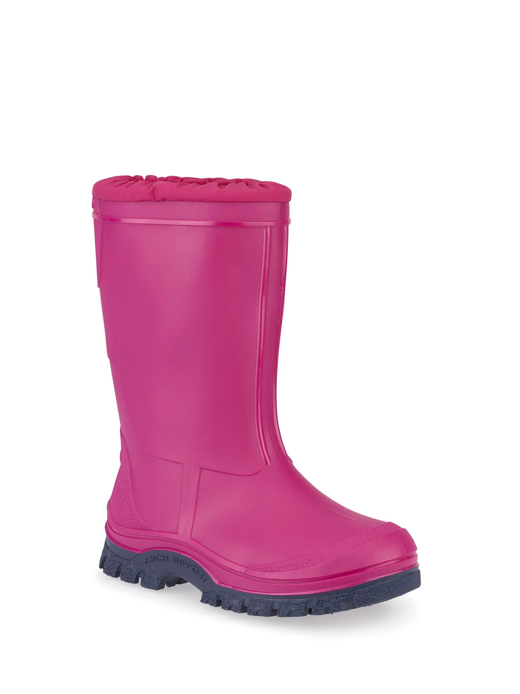 Start Rite - Mudbuster - Behaaglijke warme roze regenlaarzen met fleece voering