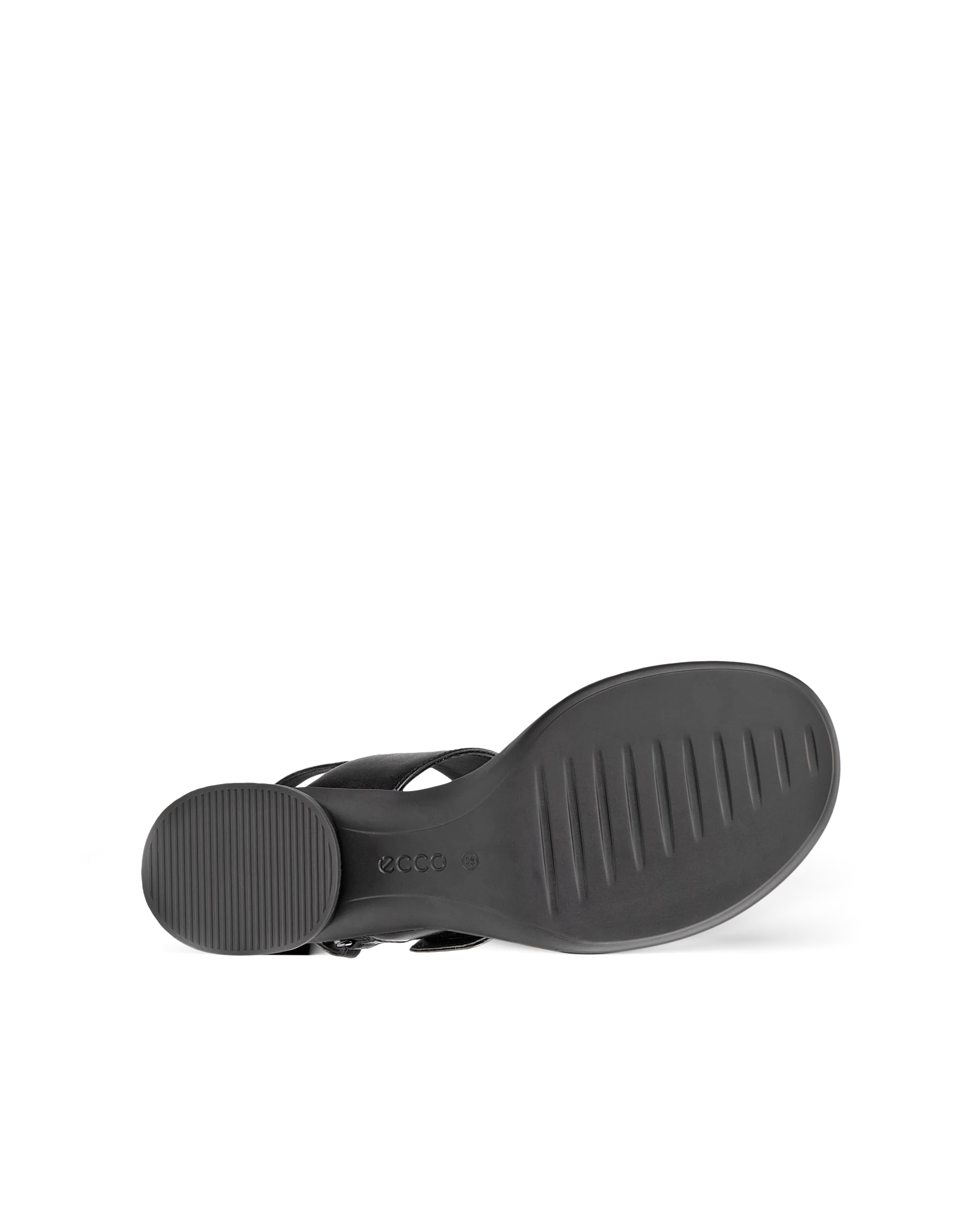 ECCO SCULPTED SANDAL LX 35 Damen Ledersandale mit Absatz Schwarz