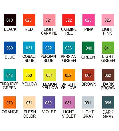 Zig Tuschen - Clean Color Pen - 24 St.