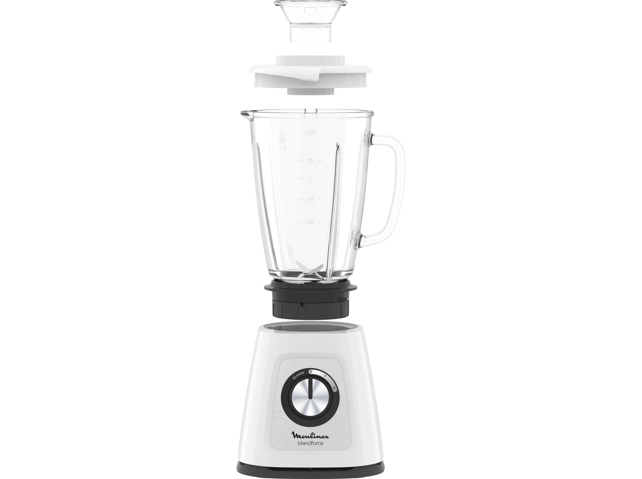 LIQUIDIFICADORA MOULINEX BLENDFORCE II LM430110 VIDRO 1.75L 800W