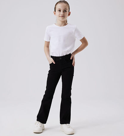 Name It Jeans - NkfPolly Skinny Boot - Blåck Denim