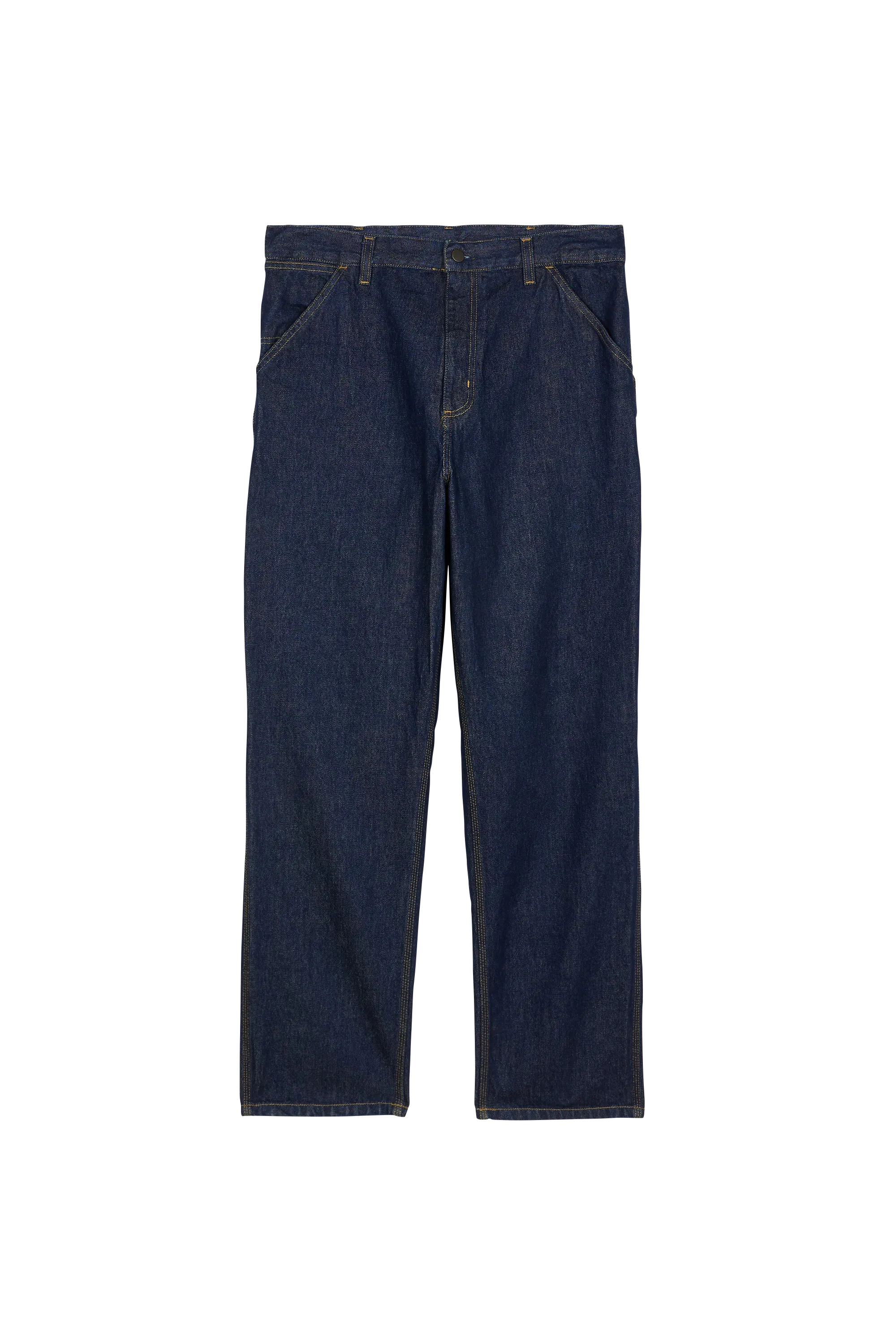 CARHARTT WIP jean Single Knee Bleu