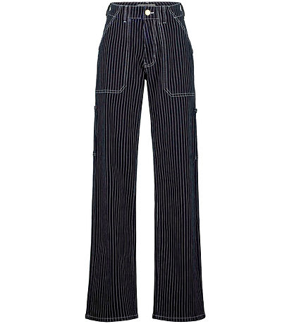 Sofie Schnoor Mädchen Jeans - Dark Blue Gestreift