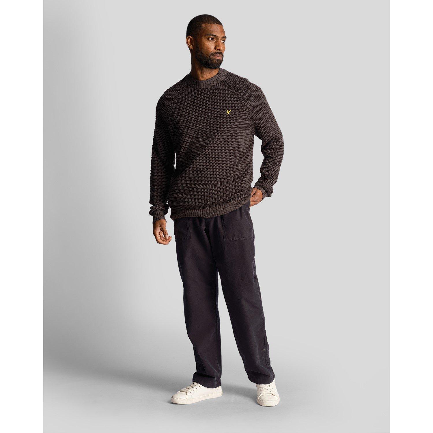 Lyle and Scott Birdseye Mock Jumper
