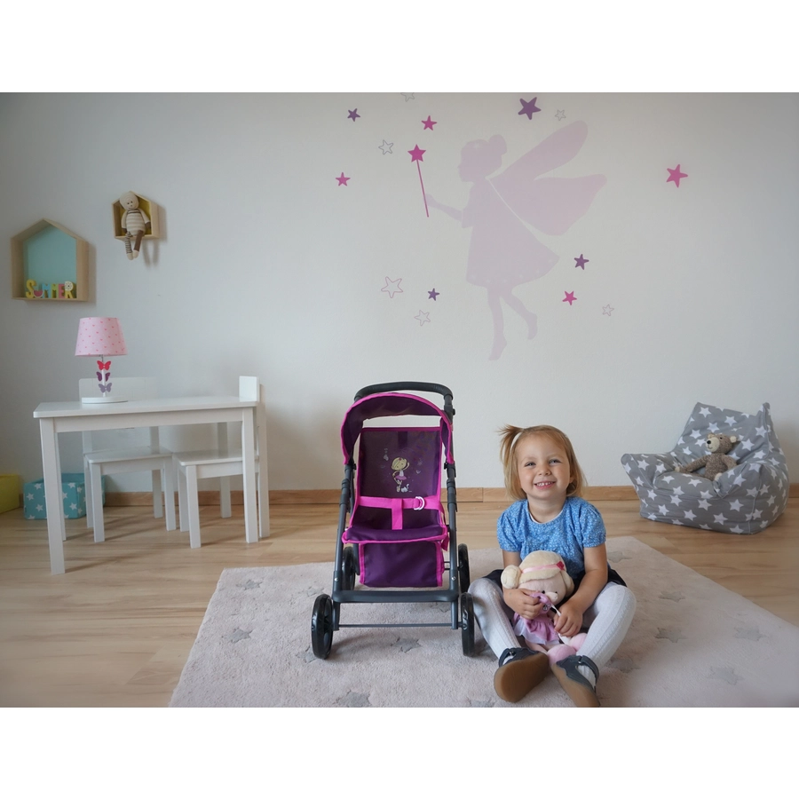 knorr toys® Puppenbuggy Liba NICI Miniclara lila