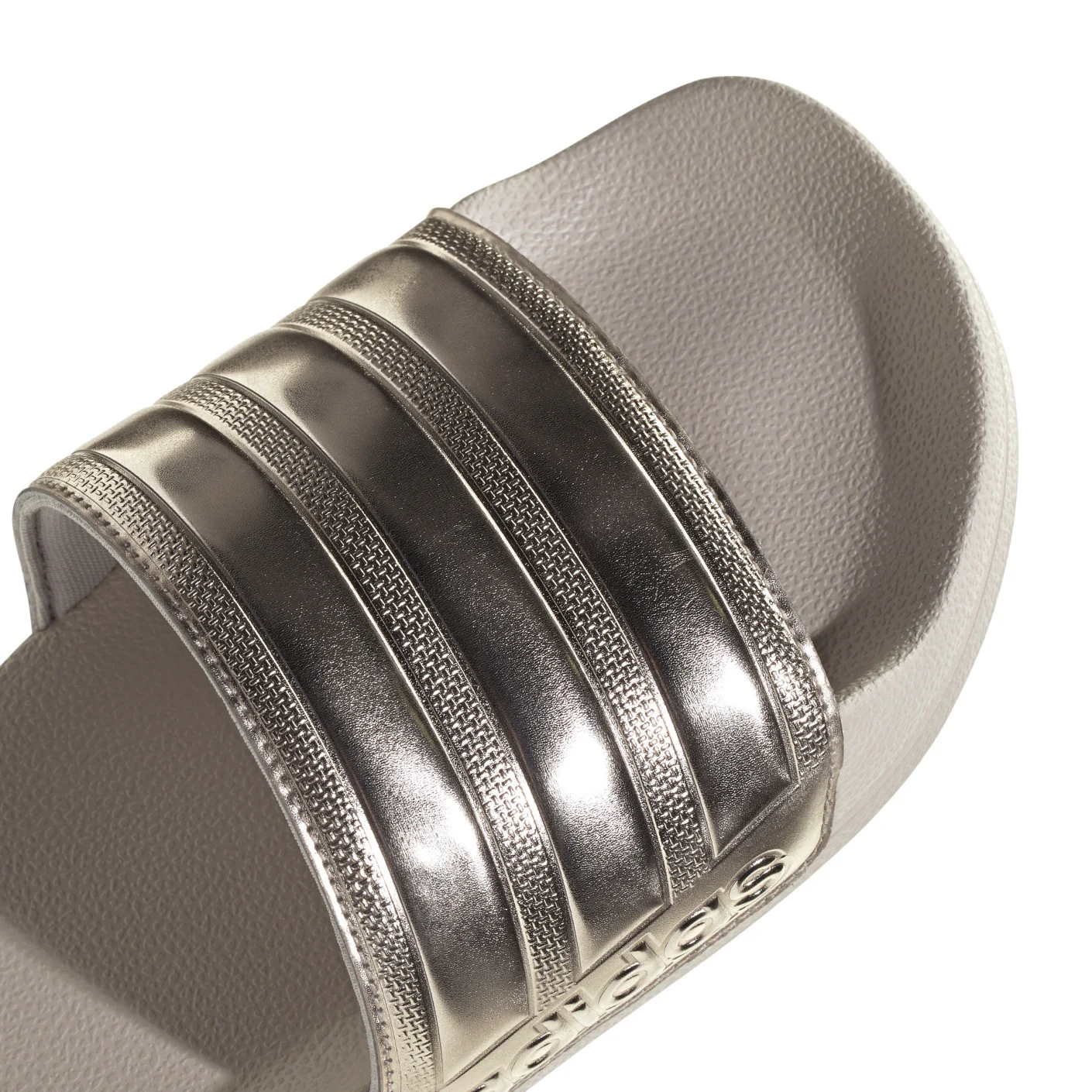 Adidas Adilette Shower Slippers Beige Zilver
