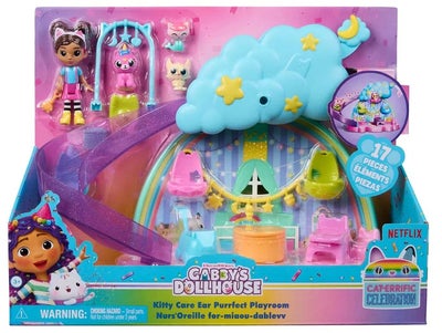 Gabby's Dollhouse Kitty Care Lekesett