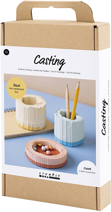 Creativ Company DIY Kit Støbning, Beholdere