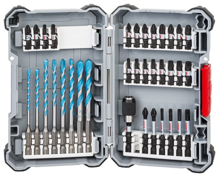 Bosch 2608577147 35-delige Impact Control MultiConstruction en schroefbitset