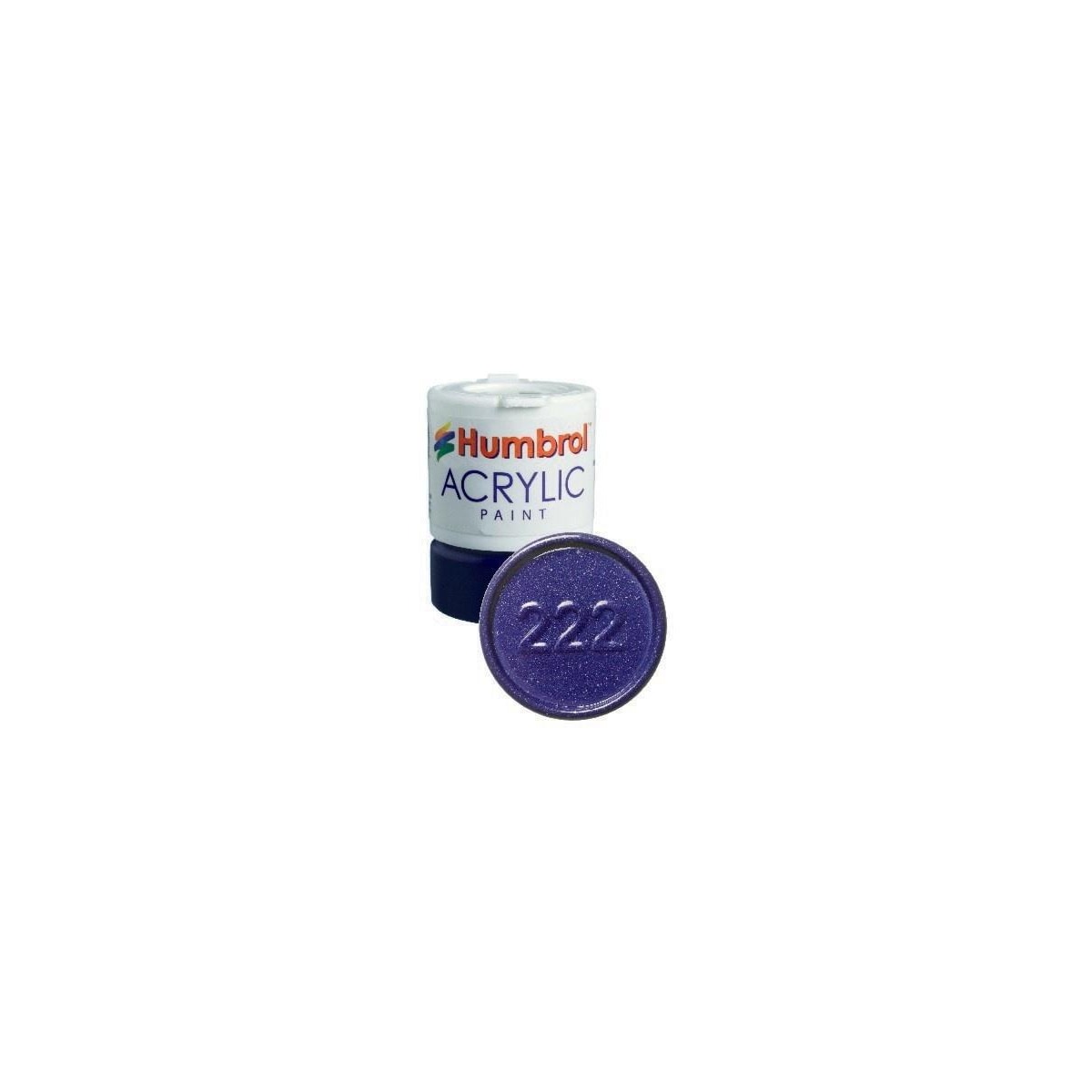Akrylmaling Moonlight Blue 12ml - Metallic