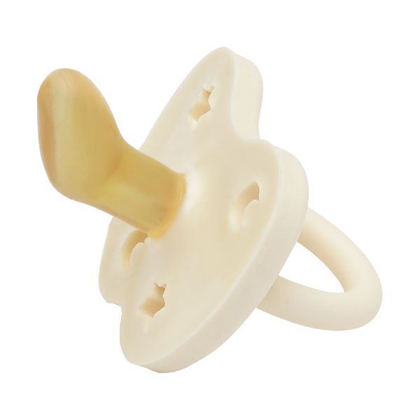 Hevea Fopspeen Orthodontisch Milky White 0-3 Mnd