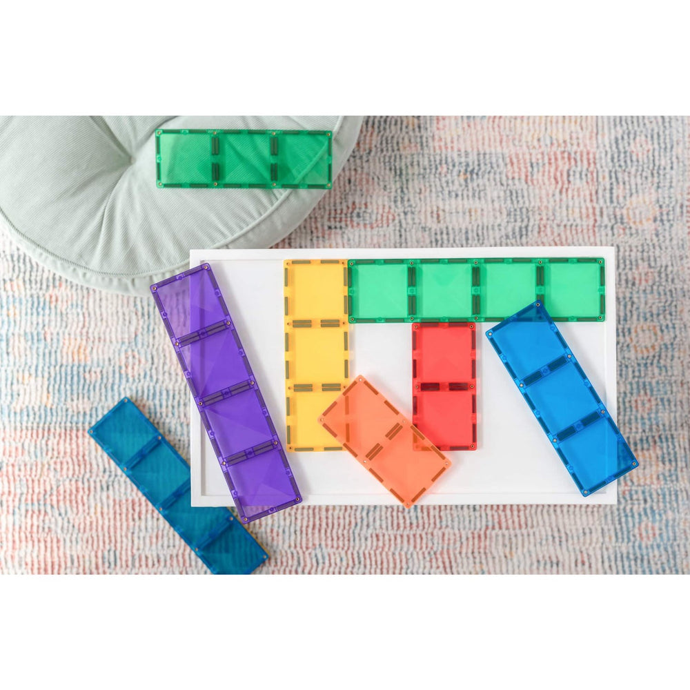 Køb Connetix Rainbow Rectangle Pak 18 Styks