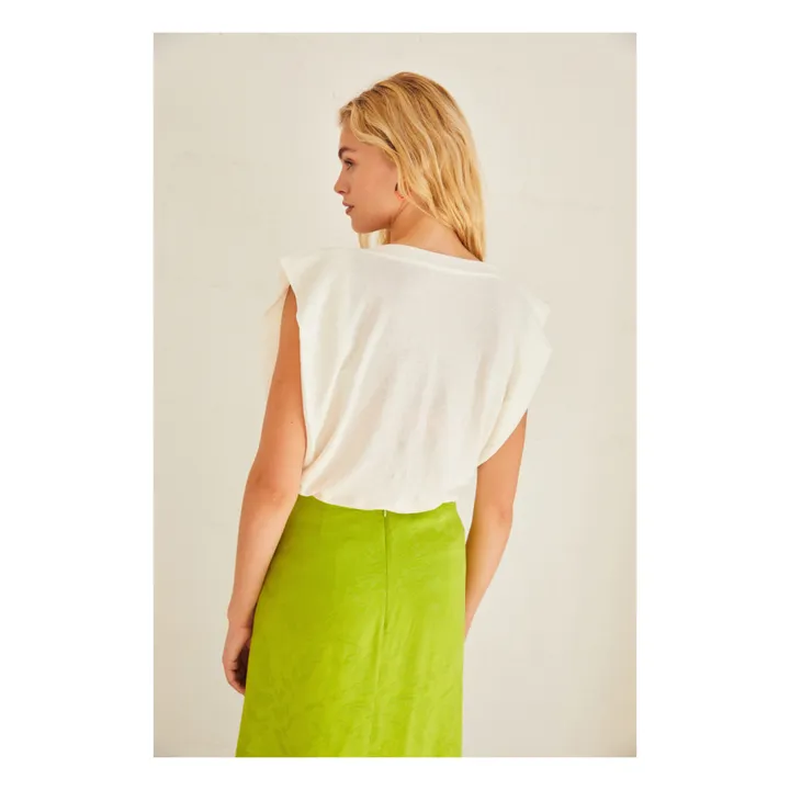 Momoni T-shirt Enna Lin | Blanc