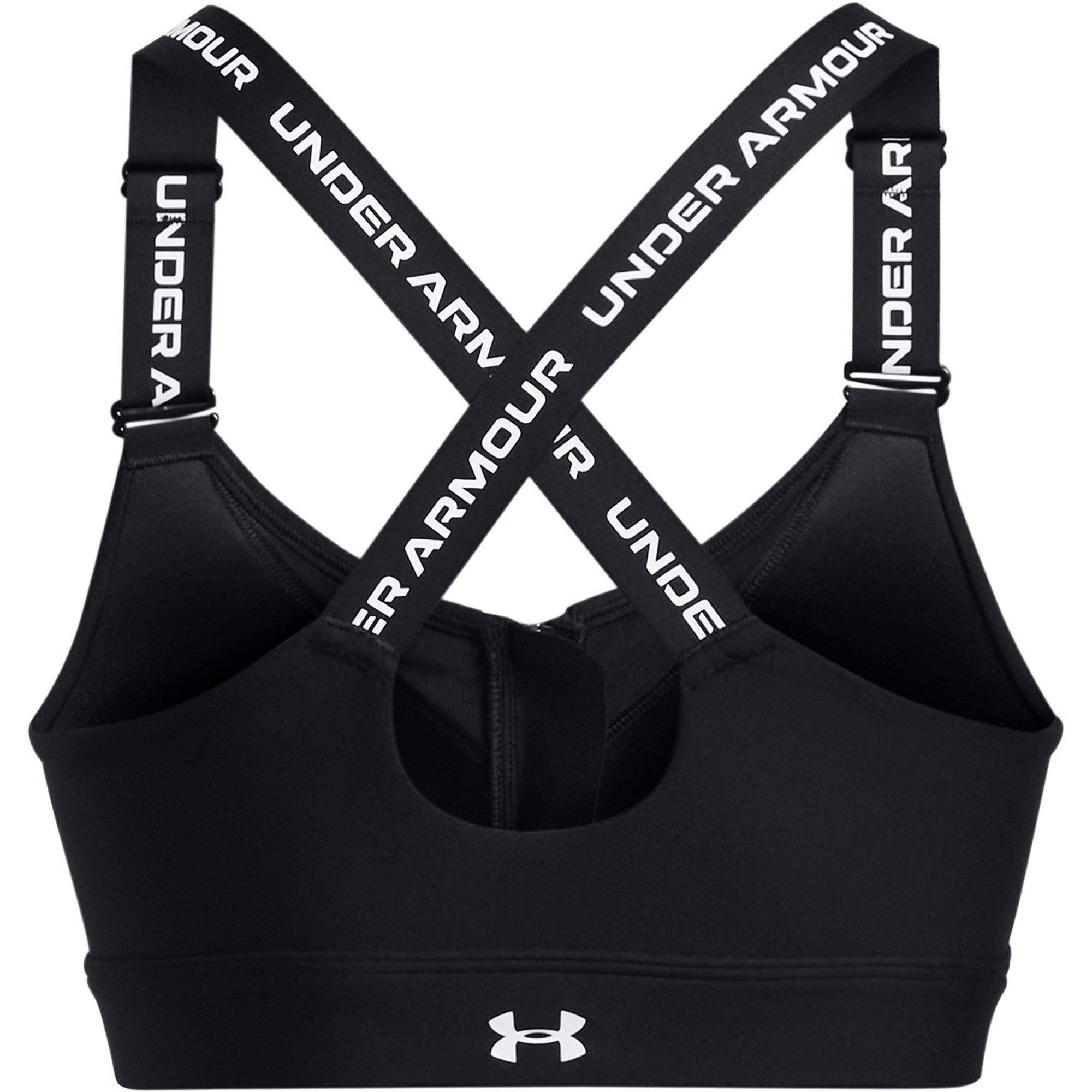 Under Armour Under Armour Ua Infinity High Zip 2.0 Bra Impact Sports Womens