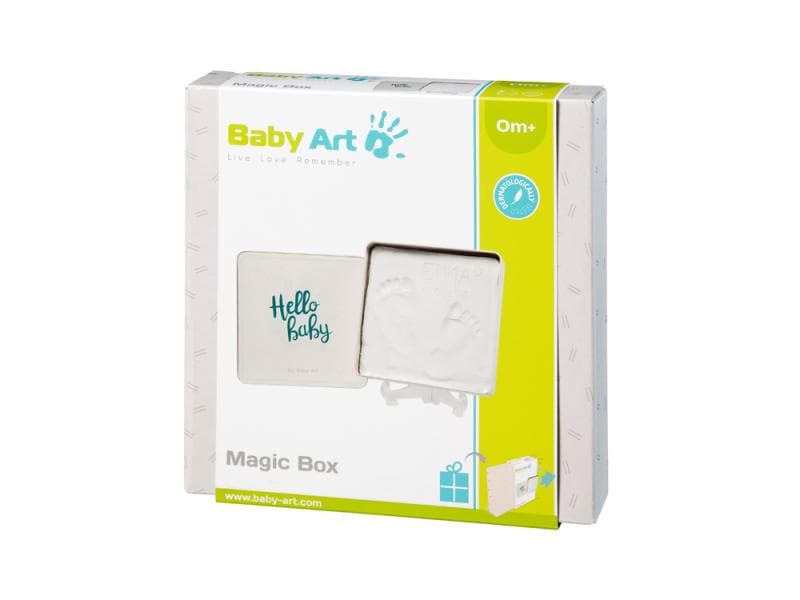 Baby Art 3D-Abdruckset Magic Box eckig Essentials Abdruckset Magic Box