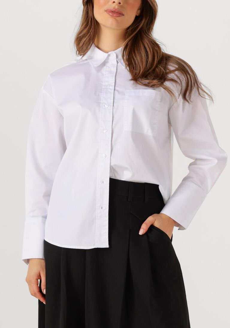 witte co'couture blouses poppy cuff shirt